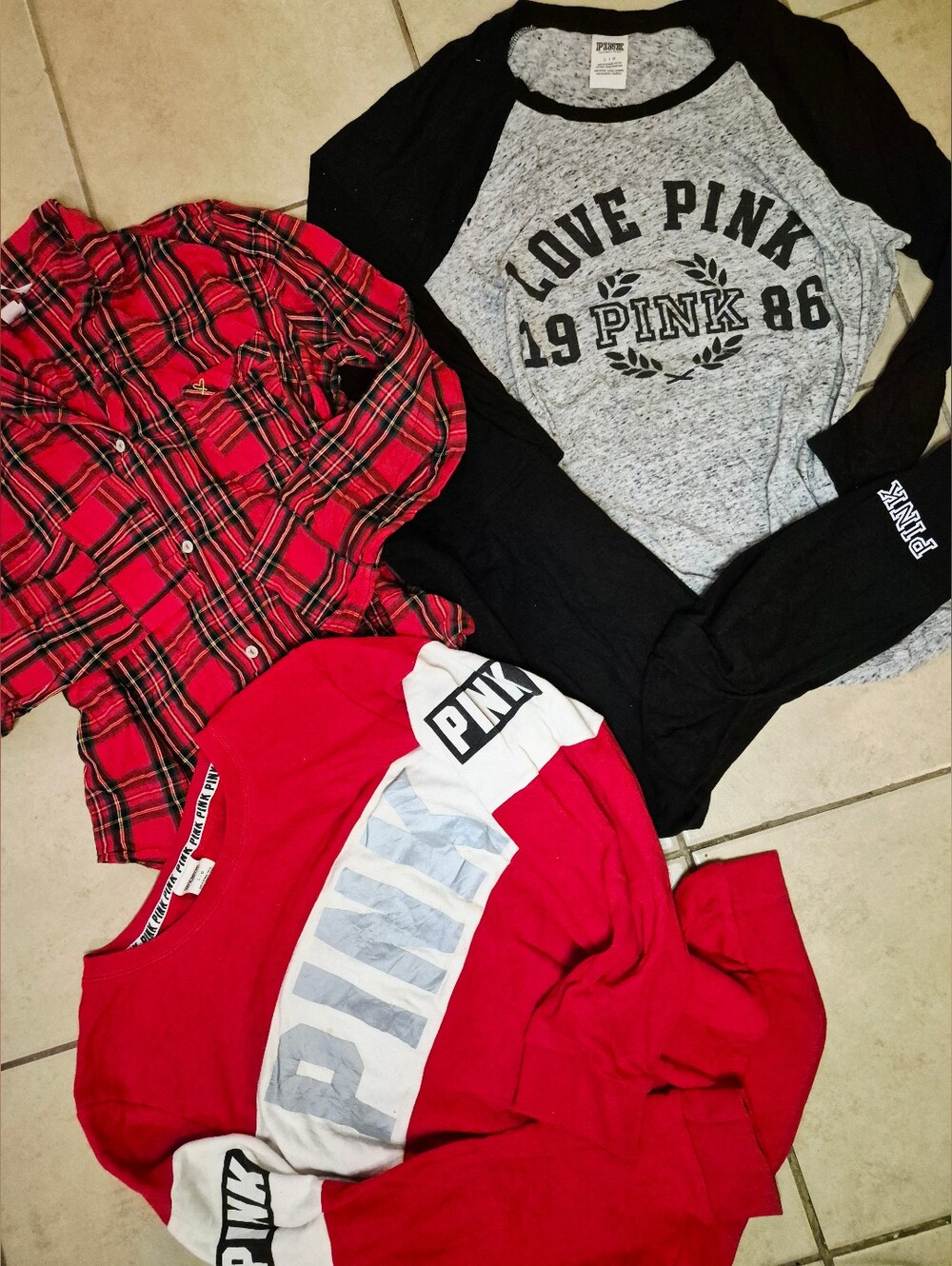 Pink Bundle Good Conditions Size Large